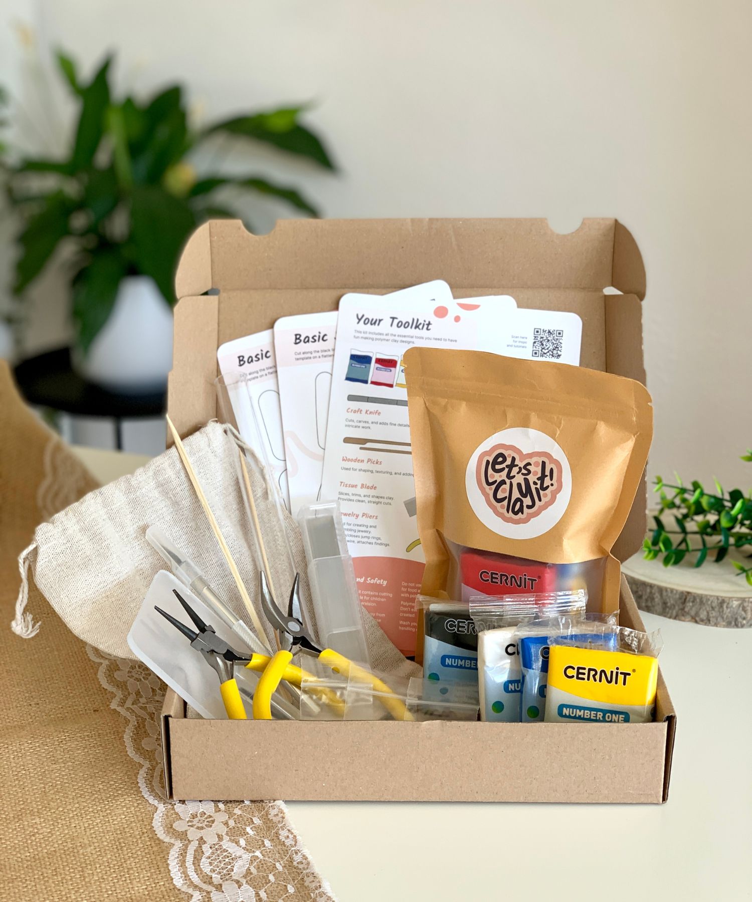 Polymer Clay DIY Kit | Basic version