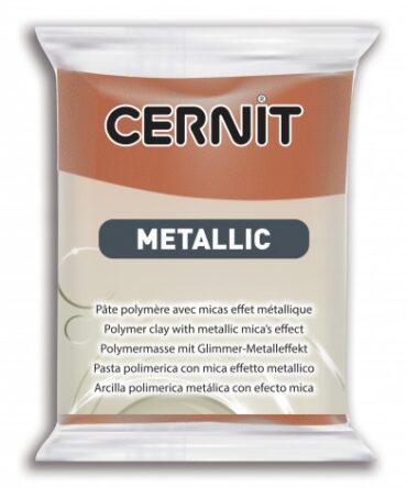 Cernit Metallic Polymer Clay | 058 Bronze 56g