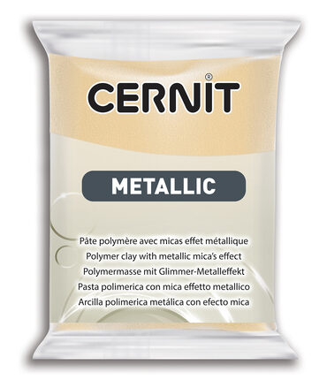 Cernit Metallic Polymer Clay | 045 Champagne 56g