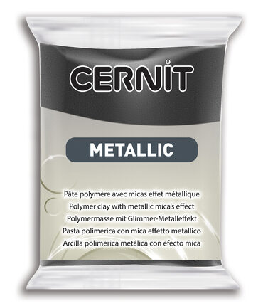 Cernit Metallic Polymer Clay | 169 Hematite 56g
