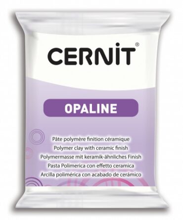 Cernit Opaline Polymer Clay | 010 White 56g