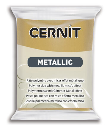 Cernit Metallic Polymer Clay | 053 Rich gold 56g