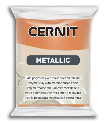 Cernit Metallic Polymer Clay | 775 Rust 56g