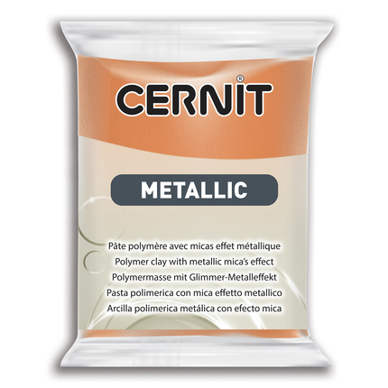 Cernit Metallic Polymer Clay | 775 Rust 56g