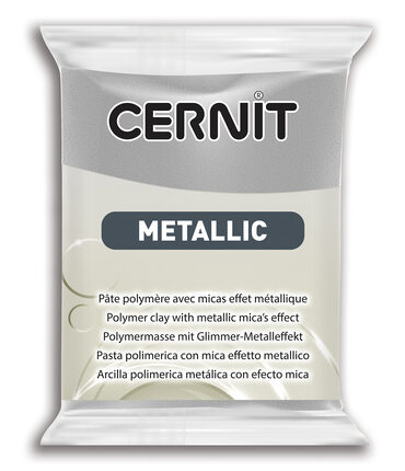Cernit Metallic Polymer Clay | 080 Silver 56g