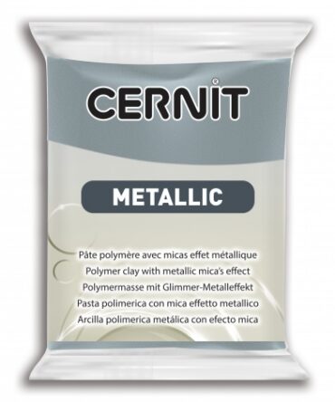 Cernit Metallic Polymer Clay | 167 Steel 56g