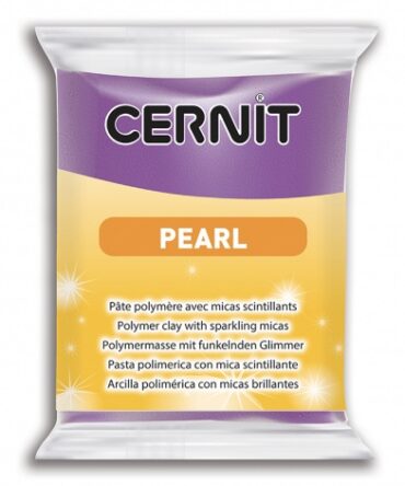 Cernit Pearl Polymer Clay | 900 Violet 56g
