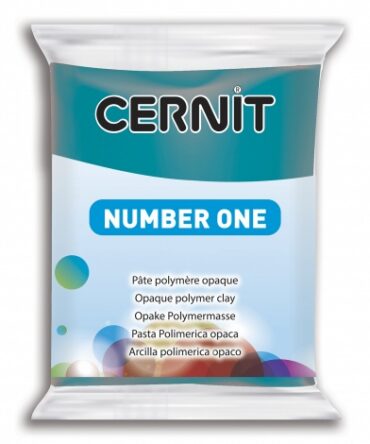 Cernit Number One Polymer Clay | 230 Duck blue 56g
