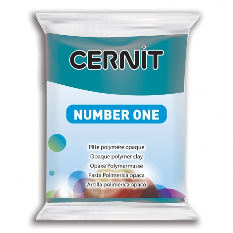 Cernit Number One Polymer Clay | 230 Duck blue 56g