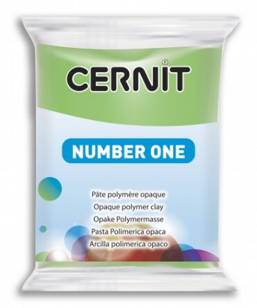 Cernit Number One Polymer Clay | 611 Light green 56g