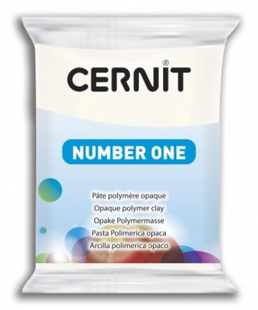 Cernit Number One Polymer Clay | 027 Opaque white 56g