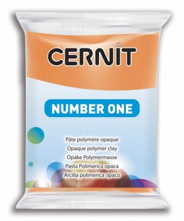 Cernit Number One Polymer Clay | 752 Orange 56g