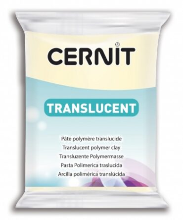 Cernit Translucent Polymer Clay | 024 Phosphorescent 56g