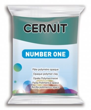 Cernit Number One Polymer Clay | 662 Pine green 56g