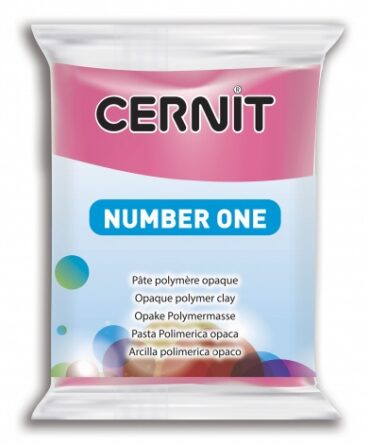 Cernit Number One Polymer Clay | 481 Raspberry 56g