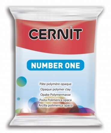 Cernit Number One Polymer Clay | 400 Red 56g