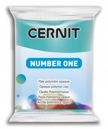 Cernit Number One Polymer Clay | 280 Turquoise blue 56g