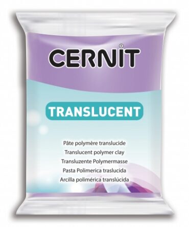 Cernit Translucent Polymer Clay | 900 Violet 56g