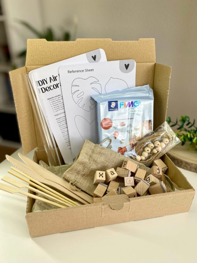 DIY Terracotta Decoration Kit | Air Dry Clay