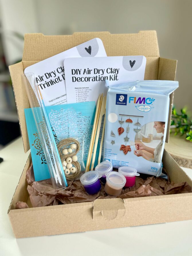 DIY Mandala Decoration Kit | Air Dry Clay