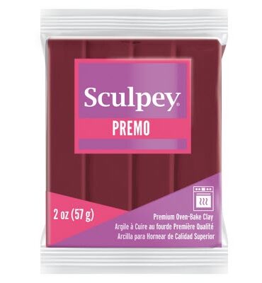 Sculpey Premo Polymer Clay | 5383 Alizarin Crimson 57g