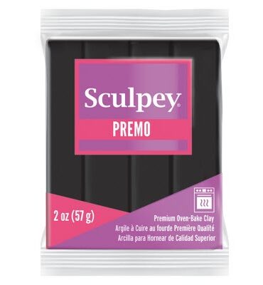 Sculpey Premo Polymer Clay | 5042 Black 57g