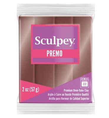 Sculpey Premo Accents Polymer Clay | 5519 Bronze 57g