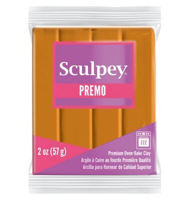 Sculpey Premo Polymer Clay | 5012 Burnt Orange 57g