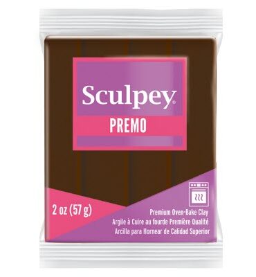 Sculpey Premo Polymer Clay | 5053 Burnt Umber 57g