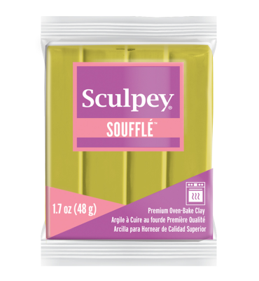 Sculpey Soufflé Polymer Clay | 6019 Citrus 48g