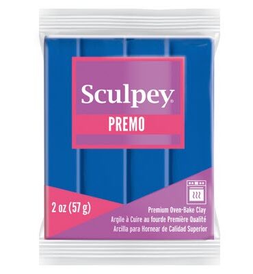 Sculpey Premo Polymer Clay | 5063 Cobalt Blue 57g