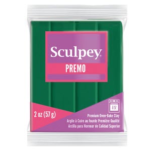 Sculpey Premo Polymer Clay | 5006 Forest Green 57g
