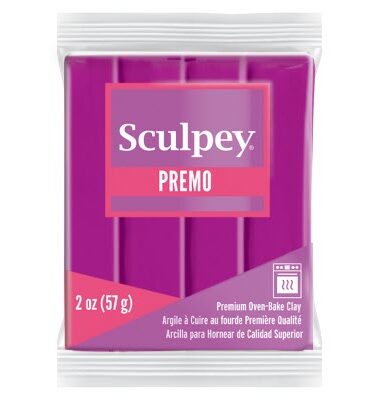 Sculpey Premo Polymer Clay | 5504 Fuchsia 57g