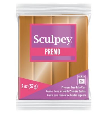 Sculpey Premo Accents Polymer Clay | 5303 Gold 57g