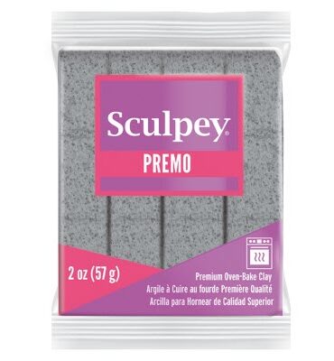 Sculpey Premo Accents Polymer Clay | 5065 Gray Granite 57g