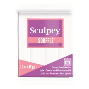 Sculpey Soufflé Polymer Clay | 6001 Igloo 48g