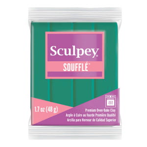 Sculpey Soufflé Polymer Clay | 6323 Jade 48g