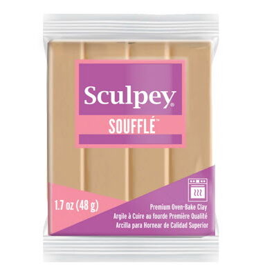 Sculpey Soufflé Polymer Clay | 6301 Latte 48g