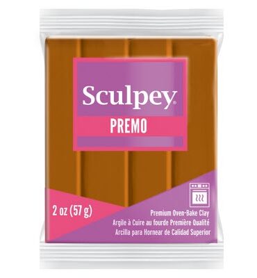 Sculpey Premo Polymer Clay | 5392 Raw Sienna 57g