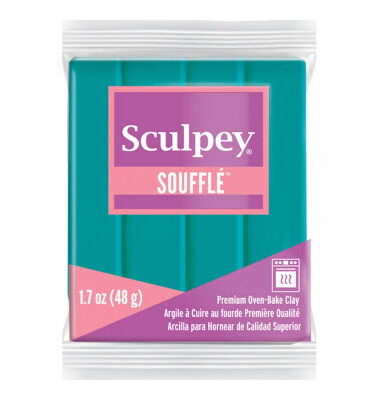 Sculpey Soufflé Polymer Clay | 6505 Sea Glass 48g