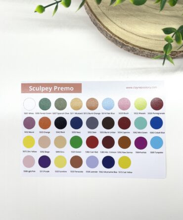 Sculpey Premo Color Chart