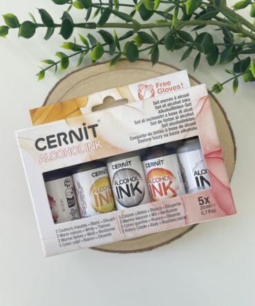 Alcohol Ink Warm Colors