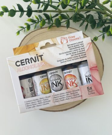 Alcohol Ink Warm Colors