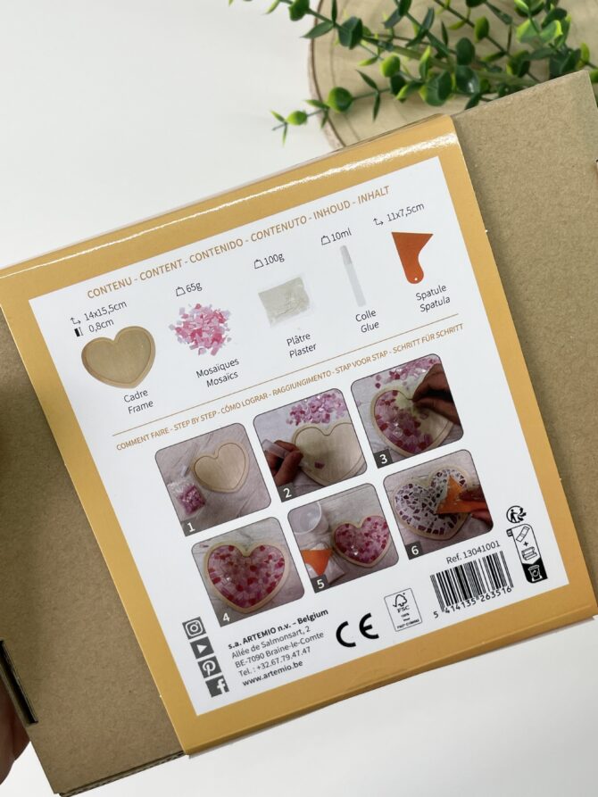 Mosaic DIY Kit | Heart - Image 5
