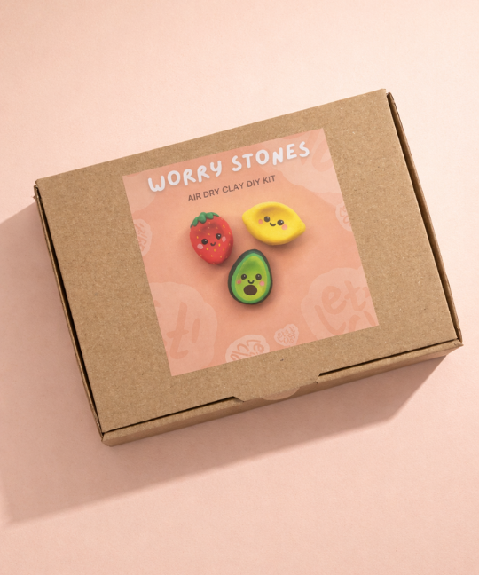 DIY Worry Stones Kit | Air Dry Clay - Image 2
