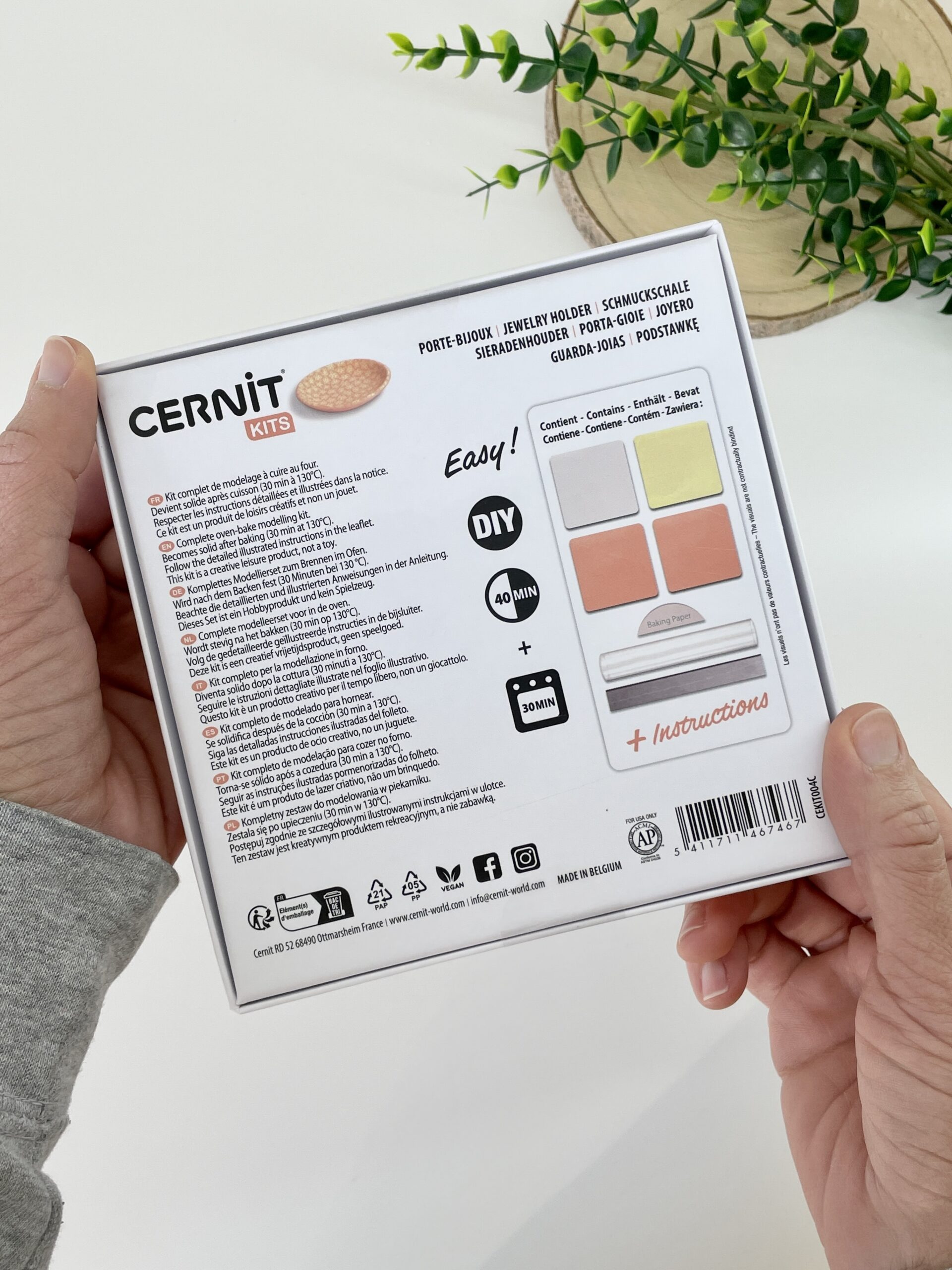 Cernit Polymer Clay Starter Kit | Jewelry Holder - Image 2