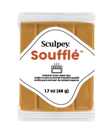 Sculpey Soufflé Polymer Clay | 6091 Crème Brûlée 48g
