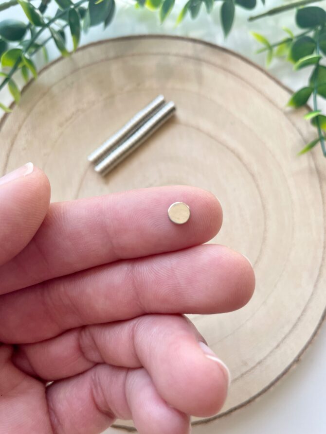 Mini Round Magnets 5mm | Set of 50 - Clay Repository