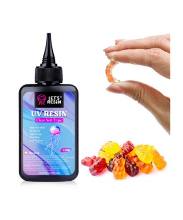 Clear UV Resin - Soft Type | 100g
