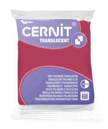 Cernit Translucent Polymer Clay | 453 Grenada 56g